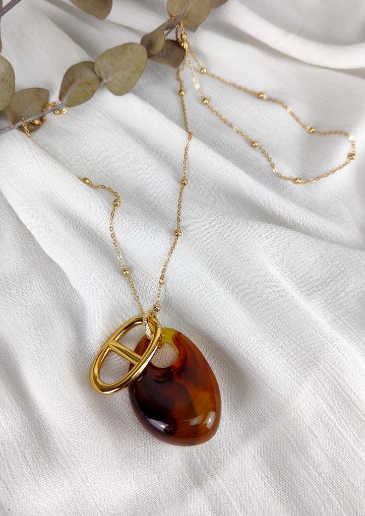 κολιε-ατσαλι-αλυσιδα-πετρα-οβαλ