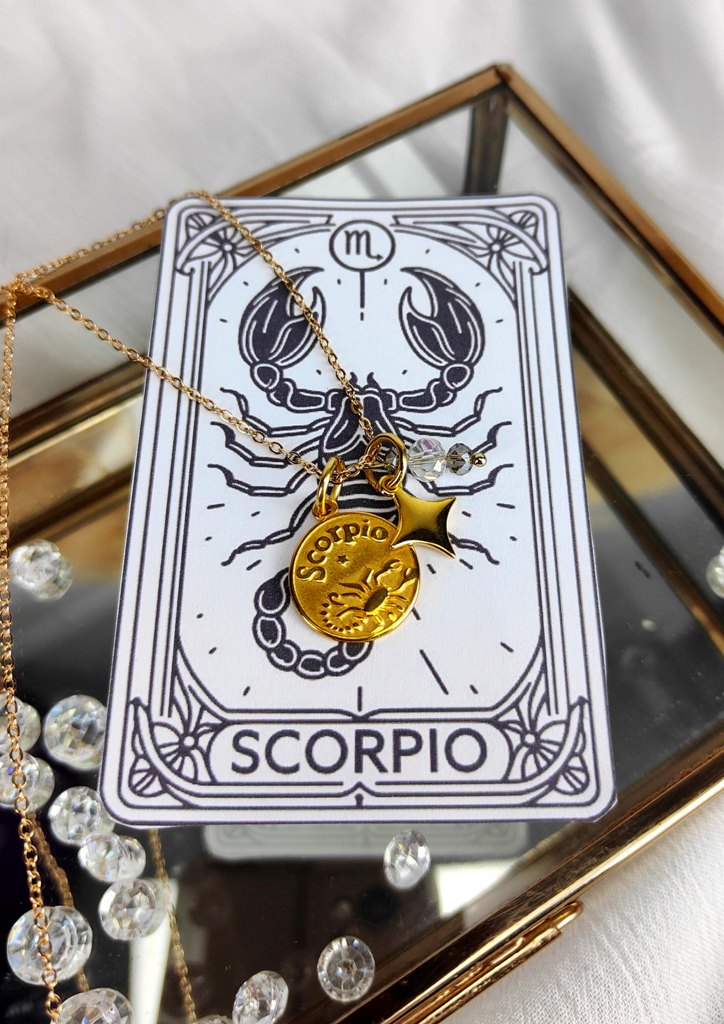 κολιε-αλυσιδα-ατσαλι-ζωδια-scorpio