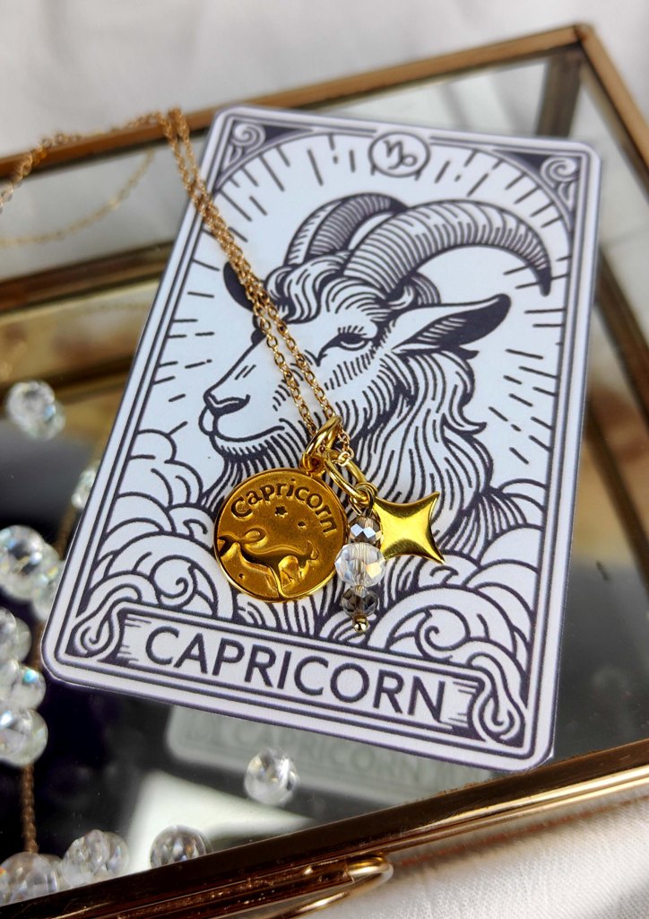 κολιε-αλυσιδα-ατσαλι-ζωδια-capricon
